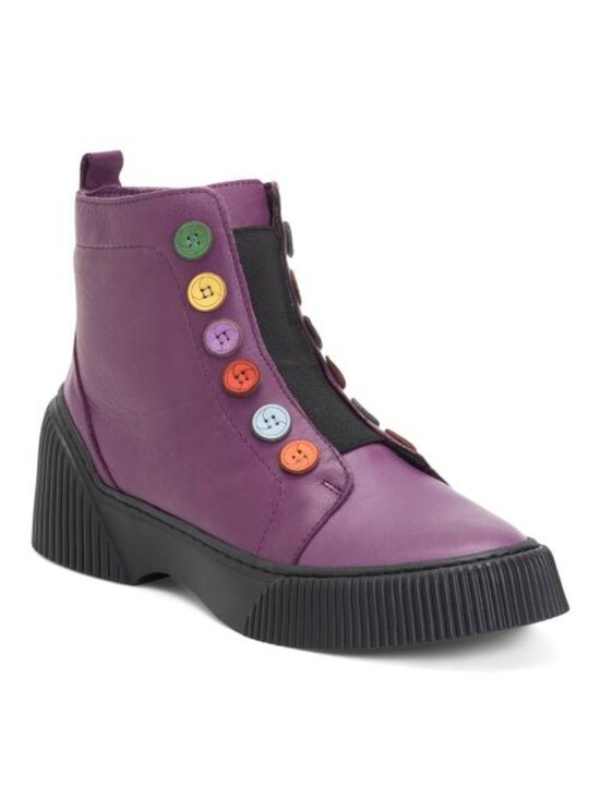 GELATO Shoes - GELATO Leather Tina Booties